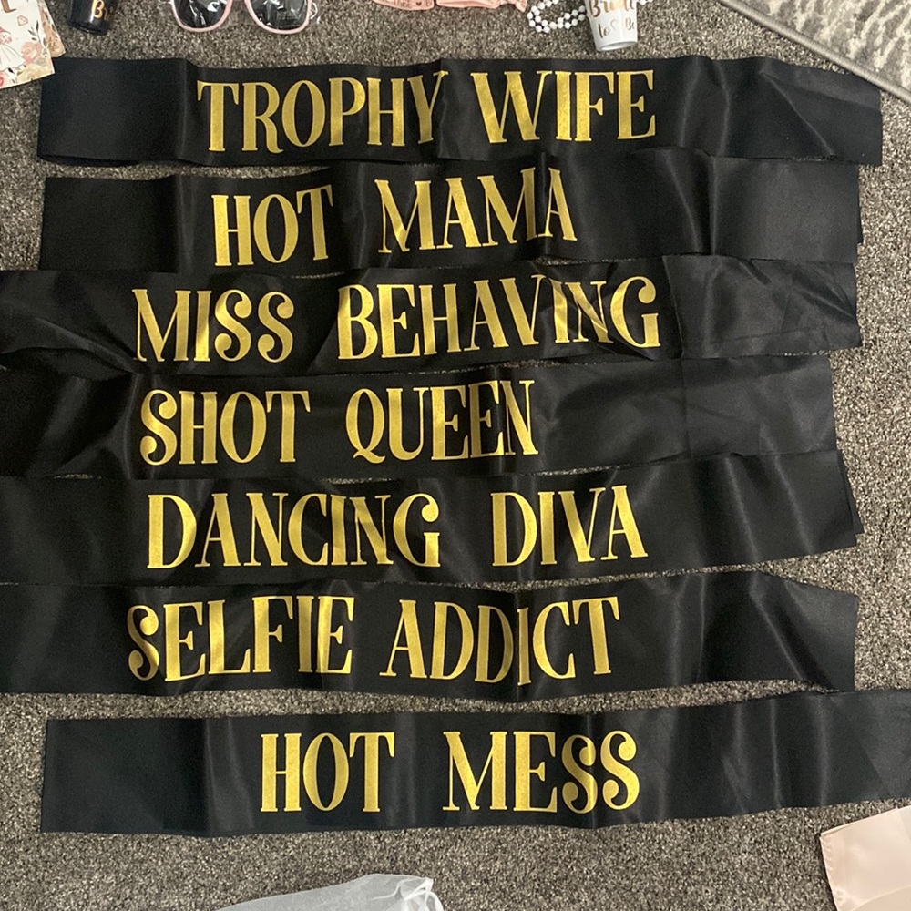 Bachelorette supplies
